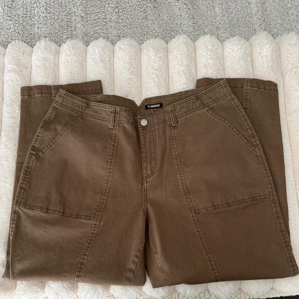 Flamingals Brown Women’s Pants